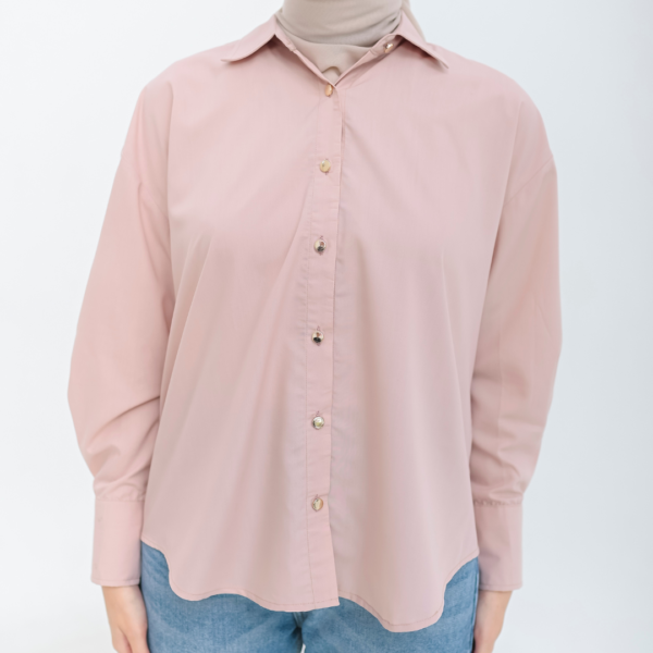 Thaya Shirt Dusty Pink - Image 2