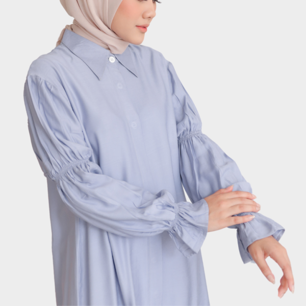 Diva Blouse Denim Blue - Image 2