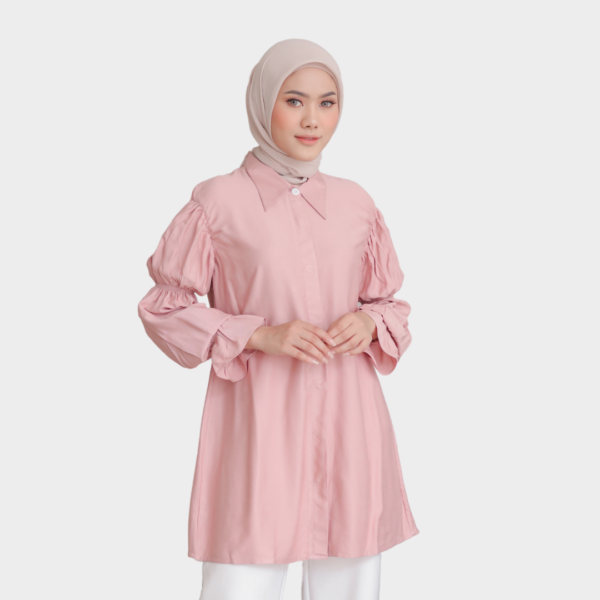Diva Blouse Dusty Pink